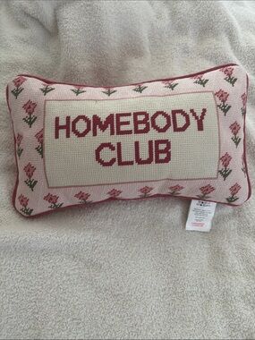 Rachel Zoe Homebody Club throw pillow